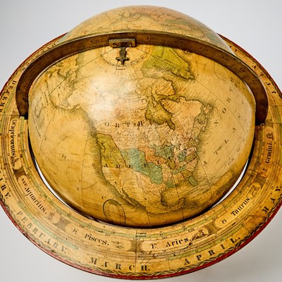 Lot 1137 - Wilson’s New American Thirteen Inch Terrestrial Globe