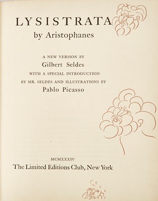 Lot 140 - The Limited Editions Club Aristophanes
