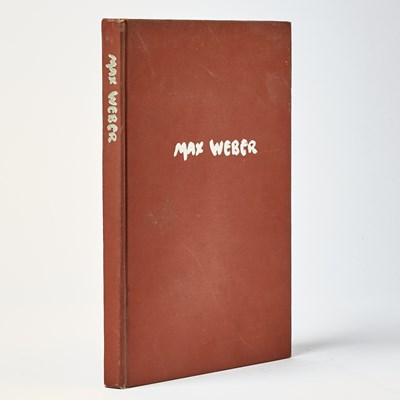 Lot 162 - An early Max Weber monograph