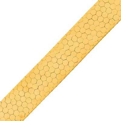 Lot 29 - Wide Gold Bracelet