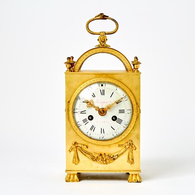 Lot 351 - Louis XVI Ormolu Carriage Clock