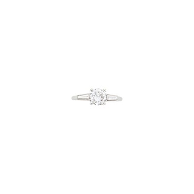 Lot 1119 - Cartier Platinum and Diamond Ring