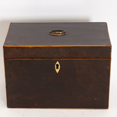 Lot 136 - Mahogany Tea Caddy
