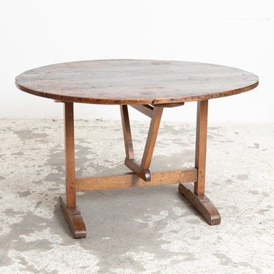 Lot 67 - French Mahogany Wine Table
