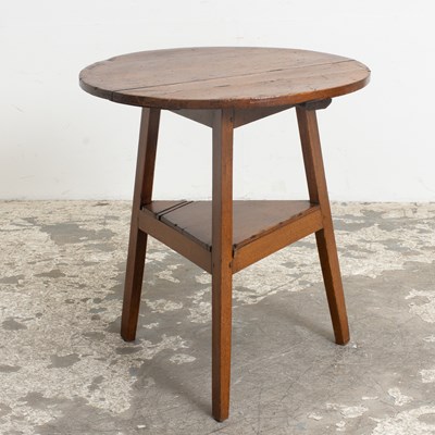 Lot 244 - Elm Cricket Table