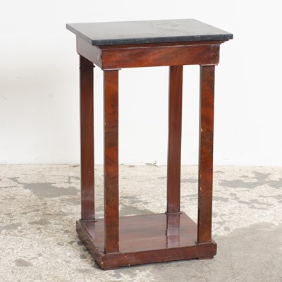 Lot 60 - Marble Top Side Table