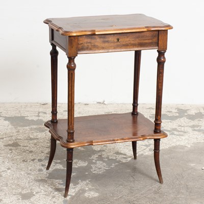 Lot 7 - Two-Tier Mahogany Dressing Table