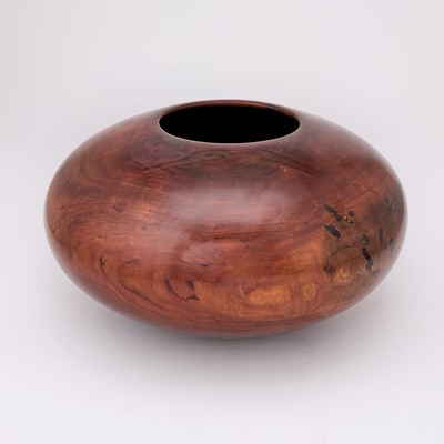 Lot 1126 - Matt Moulthrop Turned Wild Cherry Vessel