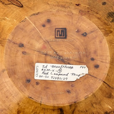 Lot 776 - Ed Moulthrop Turned Rare Ash-Leaf Maple Vessel