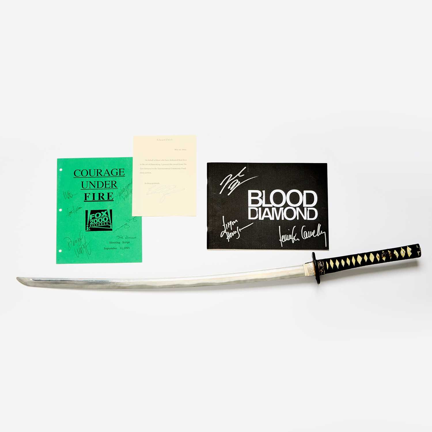 Lot 519 - A Samurai sword prop featured in The Last Samurai
