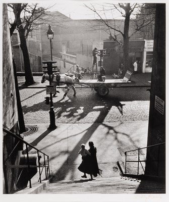 Lot 62 - Willy Ronis, Avenue Simon Bolivar, Paris, 1950