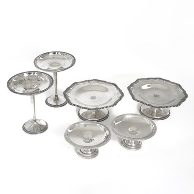 Lot 106 - Group of Sterling Silver Tazzas