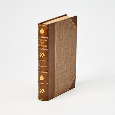 Lot 208 - A fine copy of the gold rush narrative by Paul Revere's grandson