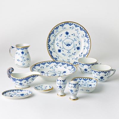 Lot 67 - Bing & Grondahl Porcelain 'Butterfly' Pattern Partial Dinner Service