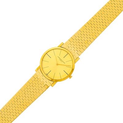 Lot 90 - Audemars Piguet Gentleman's Gold Wristwatch