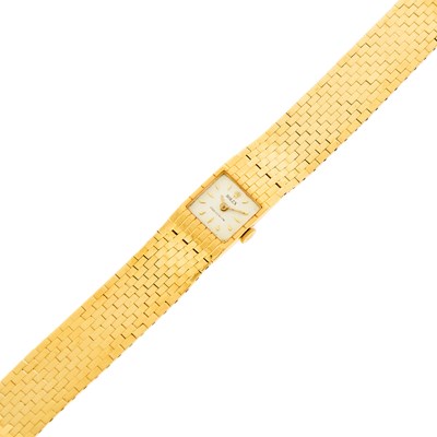 Lot 1025 - Rolex Lady's Gold 'Precision' Wristwatch
