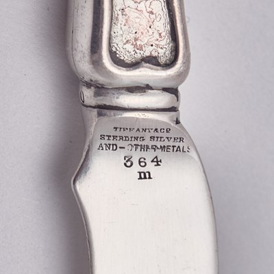 Lot 130 - Tiffany & Co. Sterling Silver "Lap Over" Pattern Flatware Service
