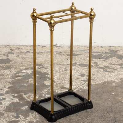 Lot 146 - Brass Umbrella Stand