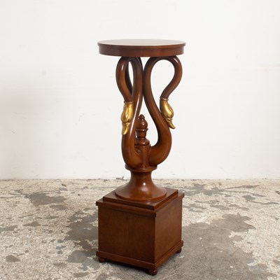 Lot 73 - Swan Head Column Pedestal