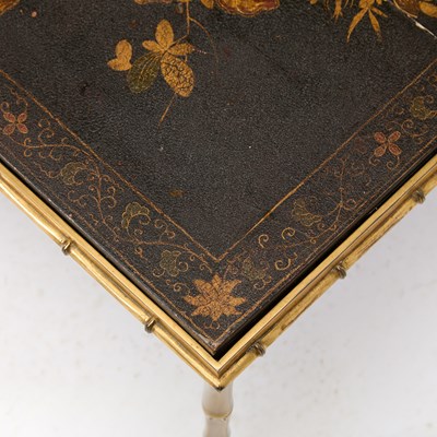 Lot 130 - Chinoiserie Decorated Lacquer Low Table