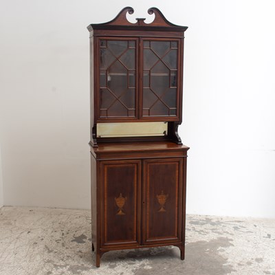 Lot 168 - Georgian Style China Cabinet