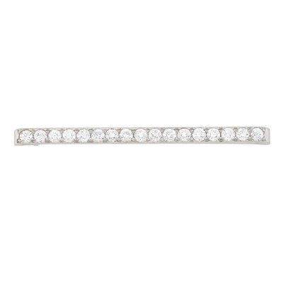 Lot 70 - Platinum and Diamond Bar Pin