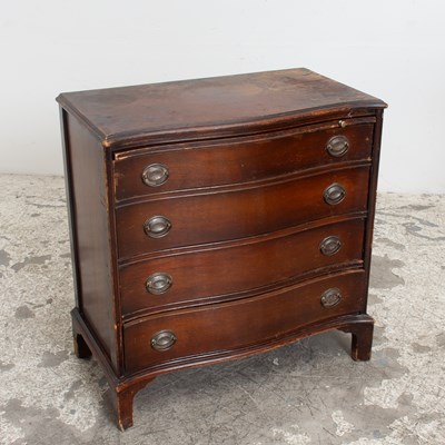 Lot 373 - Chippendale Style Bachelor's Chest