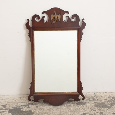 Lot 83 - Mahogany Chippendale Style Mirror