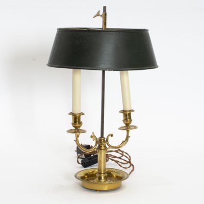 Lot 190 - Brass Bouillotte Lamp