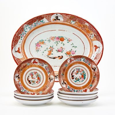 Lot 187 - Asian Porcelain Partial Dinner Set