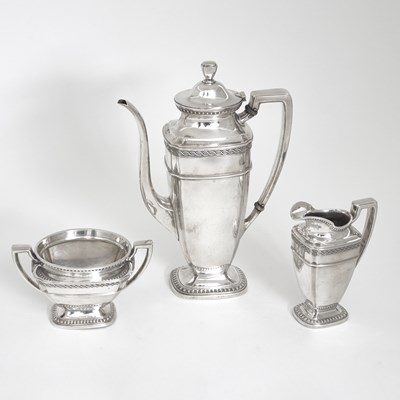 Lot 99 - Whiting Sterling Silver Demitasse Set