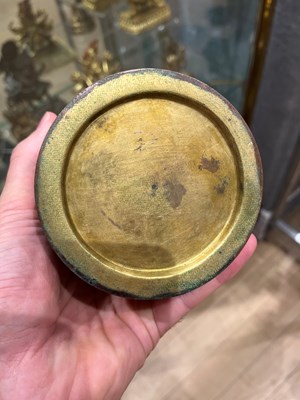 Lot 147 - A Fine Pair of Chinese Gilt Bronze and Cloisonne Enamel Jardinieres