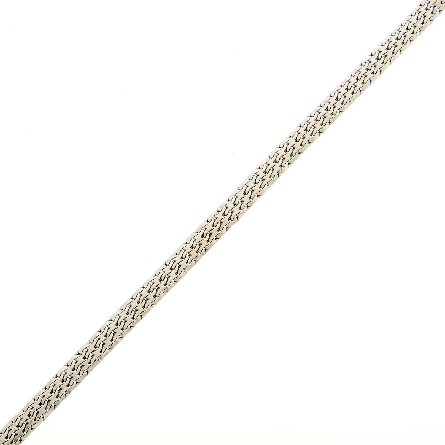 Lot 2230 - Platinum and Gold Bracelet