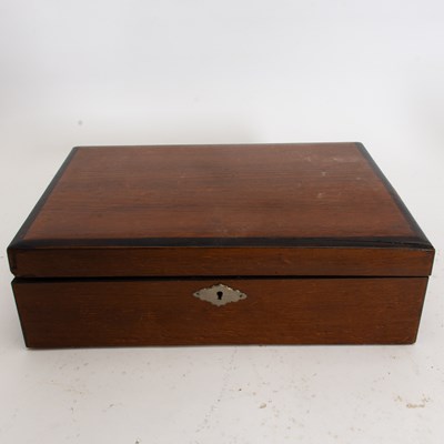 Lot 273 - Mahogany Lap Desk