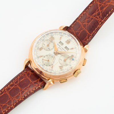 Lot 61 - Mans Gold Wrist Watch, Baume & Mercier, 36mm, 18K