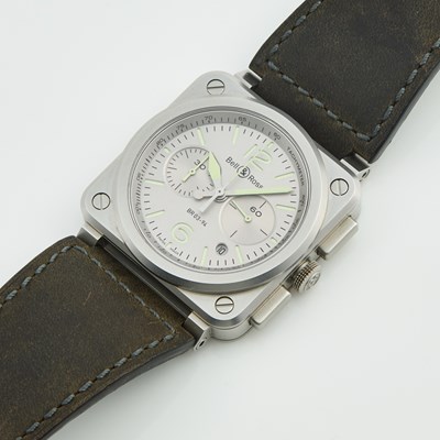 Lot 96 - Mans Metal Wrist Watch, Bell & Ross, Automatic, 42mm
