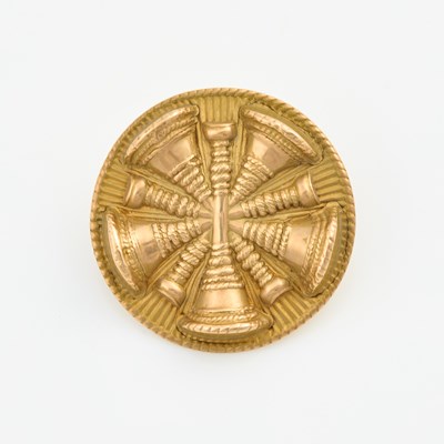 Lot 222 - Gold and Metal Pin, 14K and Metal 8 dwt. all, damaged