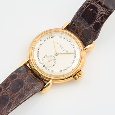 Lot 263 - Mans Gold Wrist Watch, Vacheron Constantin, Geneve, 18K