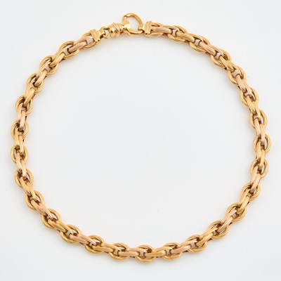 Lot 265 - Gold Necklace, 18K 27 dwt.