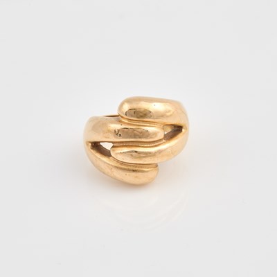 Lot 284 - Gold Ring, 18K 5 dwt.
