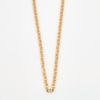 Lot 371 - Gold Neck Chain, 10K 6 dwt.