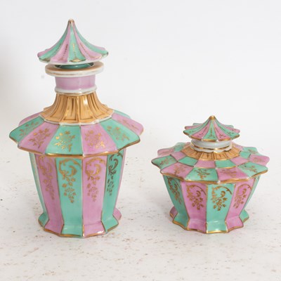 Lot 300 - Two Meissen Style Porcelain Table Articles