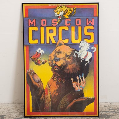 Lot 85 - Moscow Circus Poster