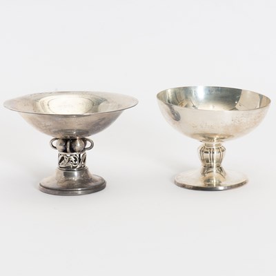 Lot 307 - Two Sterling Tazzas