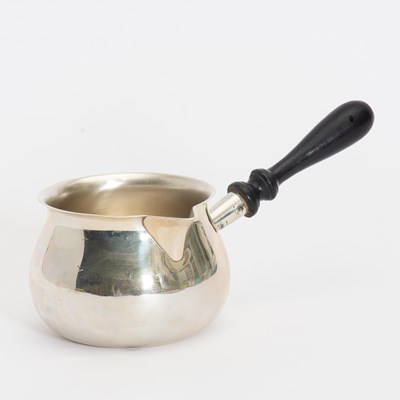 Lot 319 - Wood Handled Sterling Sauce Spout