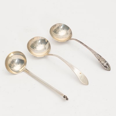 Lot 324 - Group of Three Sterling Spoons