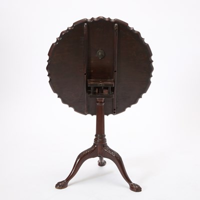 Lot 146 - George III Mahogany Tilt Top Tea Table
