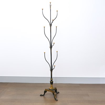 Lot 60 - Regency Style Iron Hat Rack