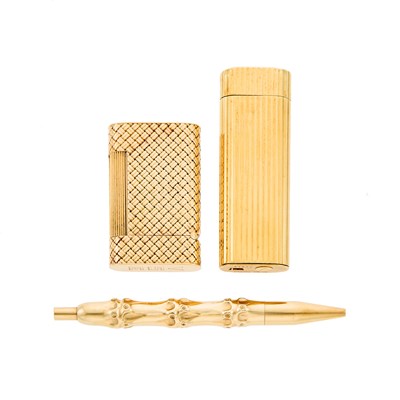 Lot 1160 - Group of Gold Accessories