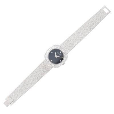 Lot 173 - Piaget White Gold and Diamond Wristwatch